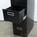 Prosource Black 4 Drawer Vertical Legal File Cabinet